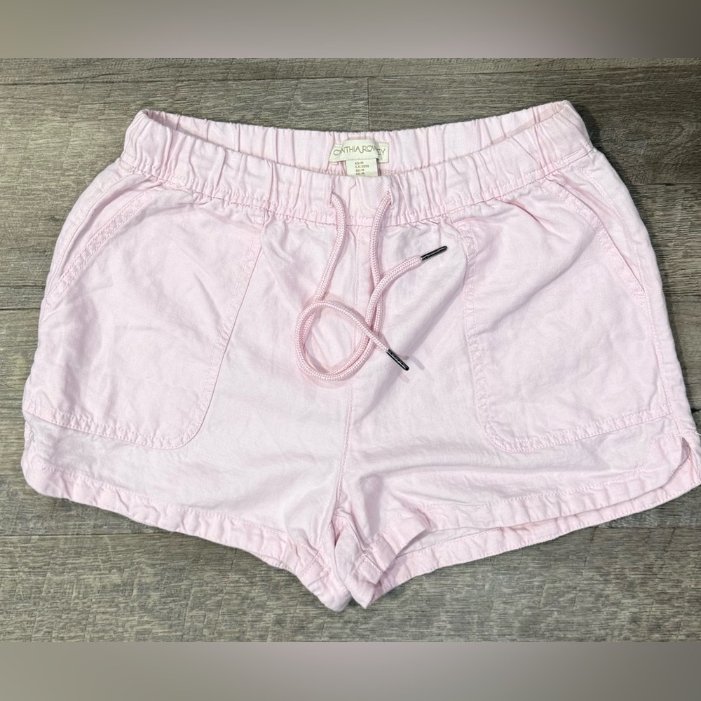 Cynthia Rowley Light Pink Womens Shorts Size M